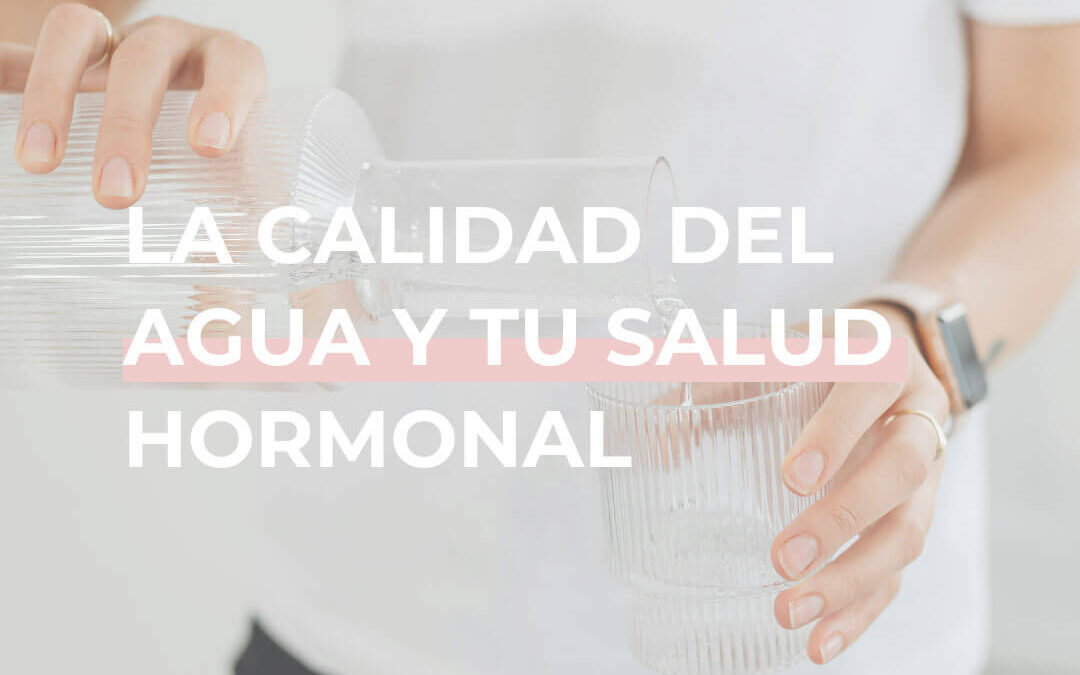 La calidad del agua y tu salud hormonal