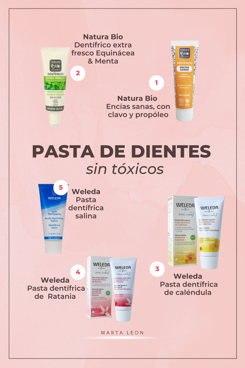 pasta de tientes sin toxicos