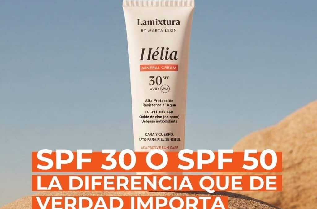 SPF 30 o SPF 50: la diferencia que de verdad importa