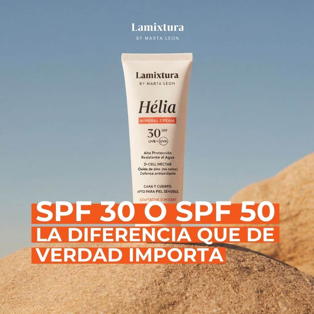 SPF 30 o SPF 50: la diferencia que de verdad importa